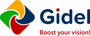 Gidel logo with claim